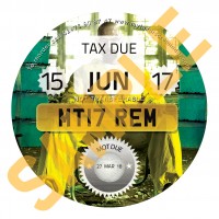 Breaking Bad Tax Reminder Disc