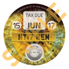 Eye Tax Reminder Disc