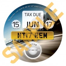 F1 Tax Reminder Disc