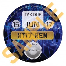 Lasers Tax Reminder Disc