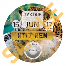 Leopard Tax Reminder Disc