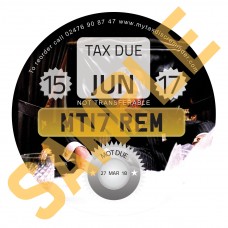 Scarface Tax Reminder Disc