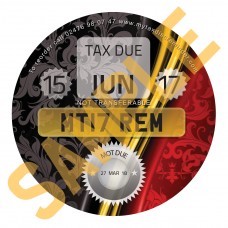 Royal Tax Reminder Disc