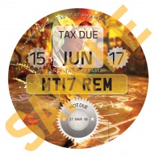 Graffiti Dancer Tax Reminder Disc